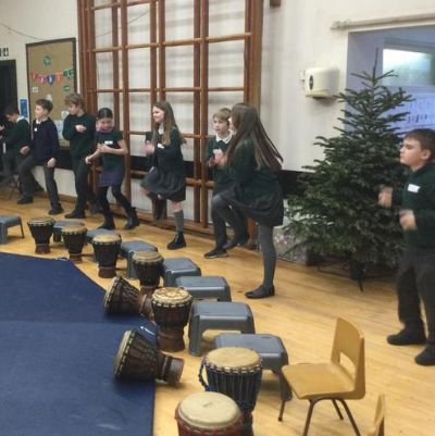 Year 5 - African Drumming Workshop